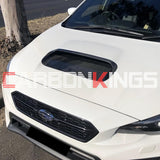 CarbonKings CARBON FIBER HOOD SCOOP REPLACEMENT 2014+ VA WRX STI