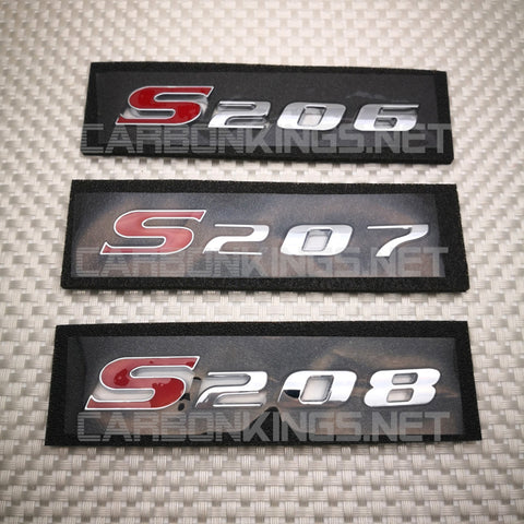 S207 S208 REPLACEMENT EMBLEMS 2015+ Subaru STI / WRX