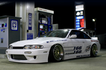 Full Rocket Bunny Style 240SX (S14) F,S,R Aero Kit Ver.1