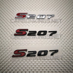 S207 S208 REPLACEMENT EMBLEMS 2015+ Subaru STI / WRX