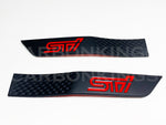 2015+ SUBARU WRX / STI FENDER EMBLEMS (Pair)