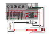 HULK 6 WAY 12/24V DC CONTROL BOX